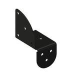 Black metal connector bracket