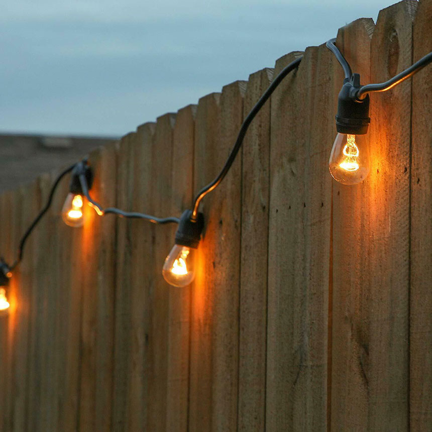 String Light 15xE27 5m IP44 – Lightex