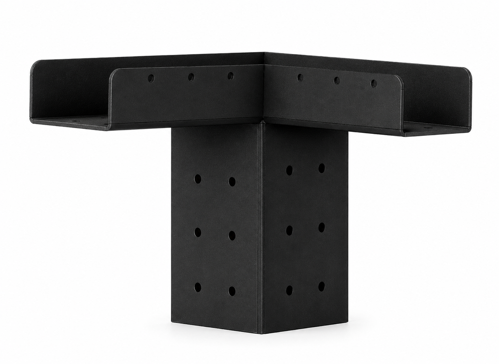 L3 Open 5° Connector for 10×10 cm Beam – LuxShade