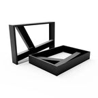 Black rectangular frame LuxShade Sofa